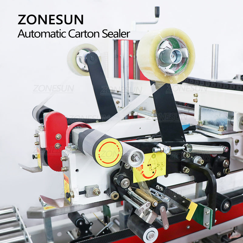 ZONESUN ZS-FK8001 Automatic Four Sides Carton Edge Sealing Machine（Best Offer）