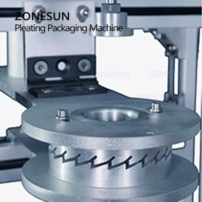 ZONESUN ZS-PK940 Manual Round Sphere Pleated Wrapping Machine