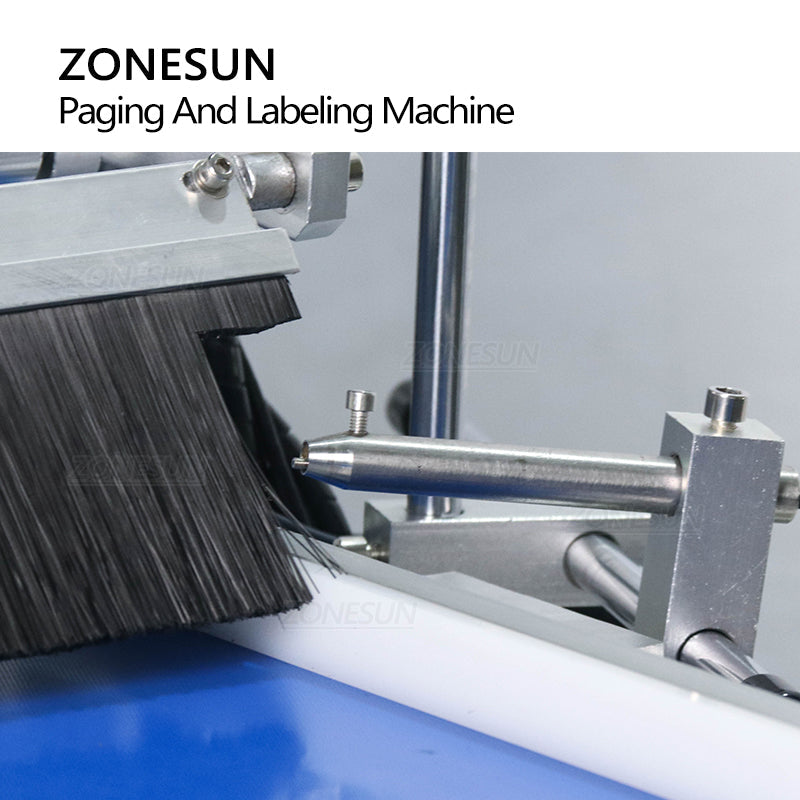 ZONESUN ZS-TB180PBF Máquina automática de paginación y etiquetado de papel plano 