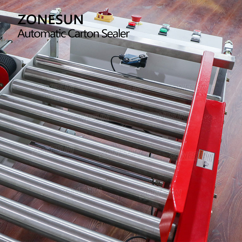 ZONESUN ZS-FK8001 Automatic Four Sides Carton Edge Sealing Machine（Best Offer）