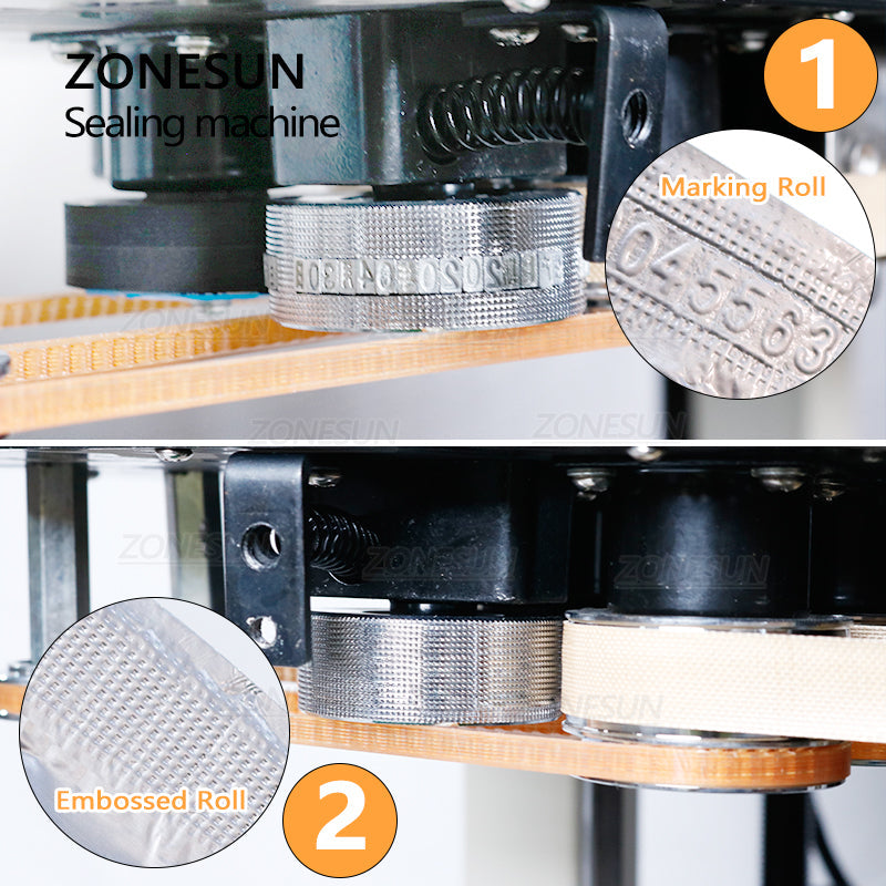 ZONESUN ZS-FR1100 Automatic Continuous Vertical Type Sealing Machine