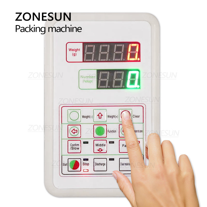 ZONESUN DL-5000 Semi-automatic Powder Filling Weighing Machine