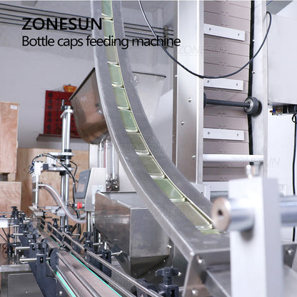 ZONESUN ZS-SLJ1 Automatic Customizable Feeding Elevator Machine For Capping Machine