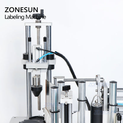 ZONESUN ZS-TB300W Máquina Etiquetadora de Botellas Hexagonales Cuadrangulares Personalizadas