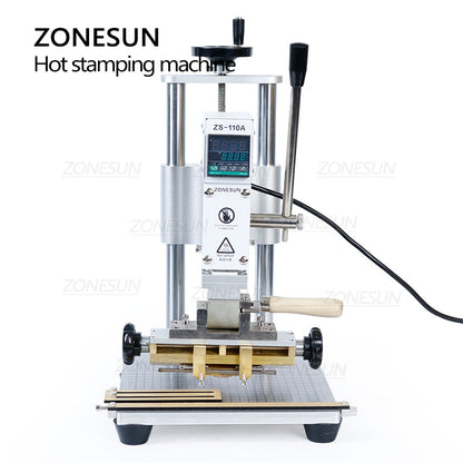 Máquina bronceadora de estampado en caliente ZONESUN ZS-110A 