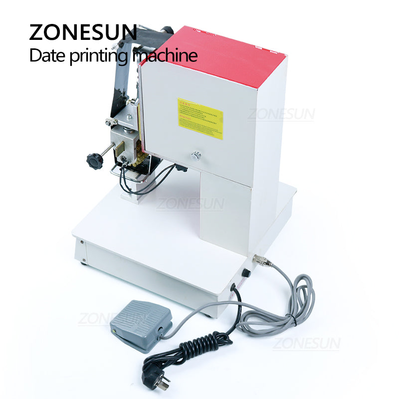 ZONESUN ZY-RM2-D Rolling Ribbon Dialing Date Printing Machine