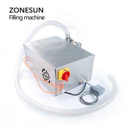 ZONESUN ZS-RPYT900 Semi-Automatic Rotor Pump Liquid Filling Machine