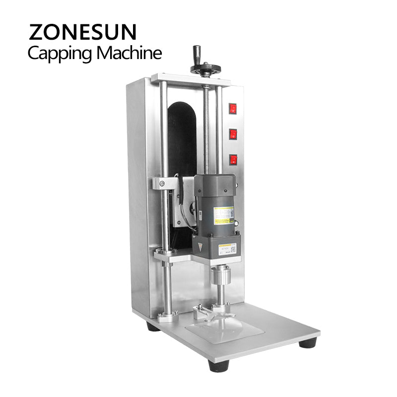 ZONESUN ZS-XGCC2 Apriete la máquina tapadora de botellas