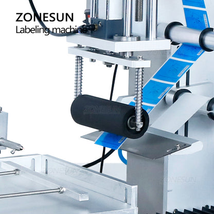 ZONESUN ZS-TB180 Desktop Semi-automatic Flat Surface Labeling Machine