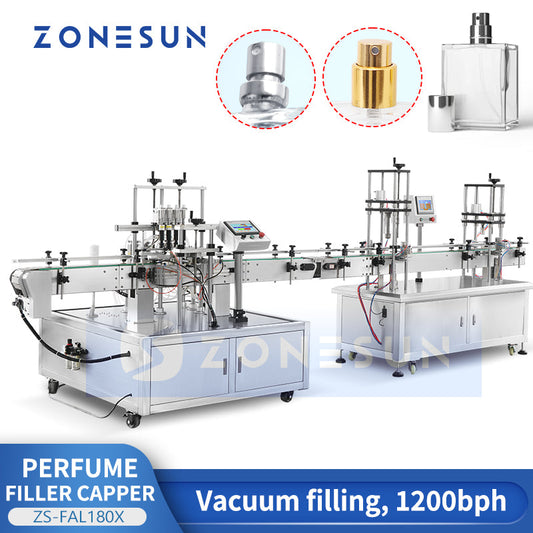 ZS-FAL180X Automatic Perfume filling capping machine