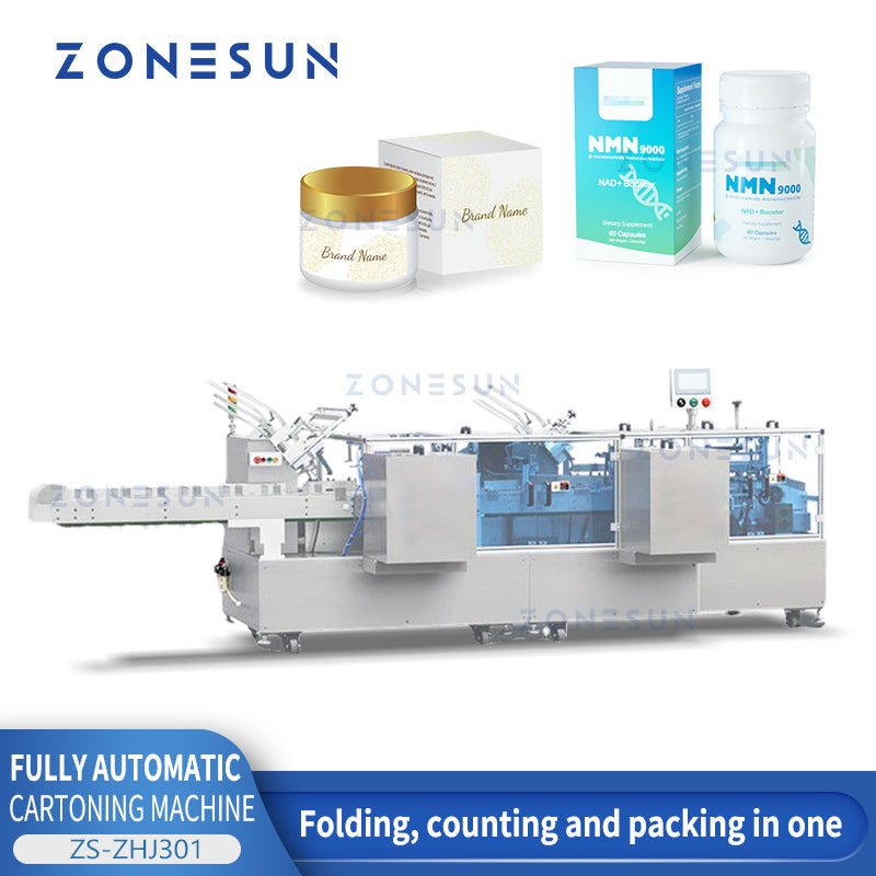 ZONESUN AUTOMATIC CARTONING MAHCHINE