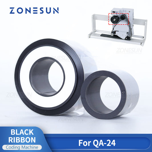 ZONESUN ZS-DC24A 26mm*200m Thermal Ribbon for ZS-DC24R Date Coder