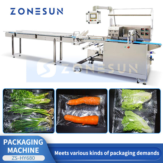 Fresh produce packaging machine