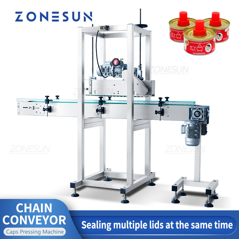 ZONESUN ZS-XG21 Automatic Cap Pressing Capping Machine