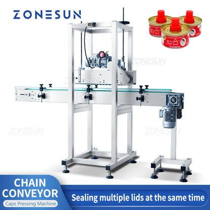 ZONESUN ZS-XG21 Automatic Cap Pressing Capping Machine