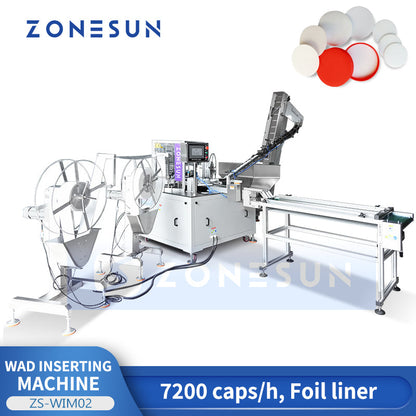 ZONESUN Automatic Induction Wad Inserting Machine