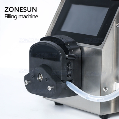 ZONESUN ZS-YTPP6001 1-100ml Semi Automatic Peristaltic Pump Liquid Filling Machine