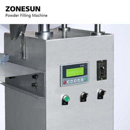 ZONESUN ZS-FM30C Máquina de llenado de polvo de gránulos de medición de taza de 30L