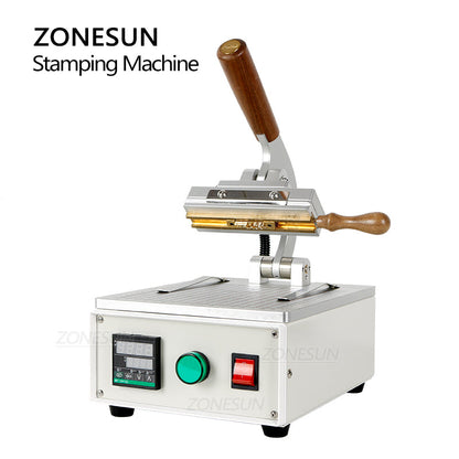 ZONESUN Desktop Manual Hot Foil Stamping Machine