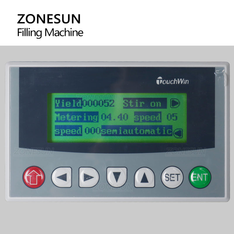 Llenadora de polvo semiautomática ZONESUN ZS-FM100L