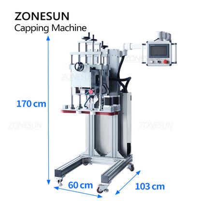 ZONESUN ZS-XG20A Automatic Screwing Capping Machine