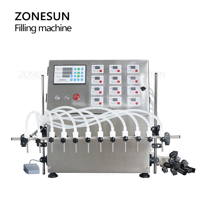 diaphragm pump filling machine