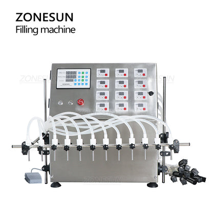 diaphragm pump filling machine