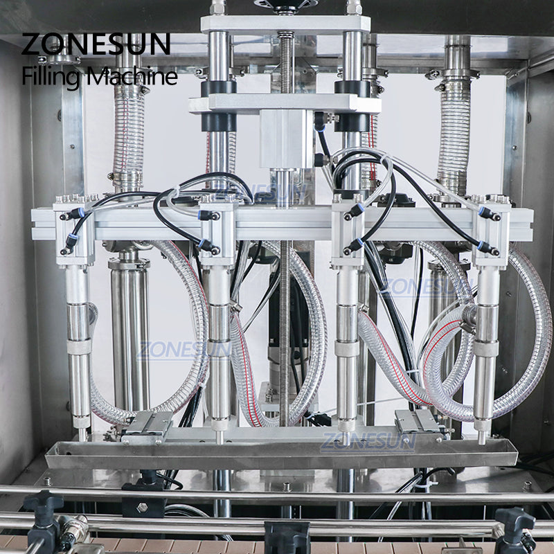 ZONESUN ZS-SV4G 4 Nozzles Automatic Servo Paste Filling Machine