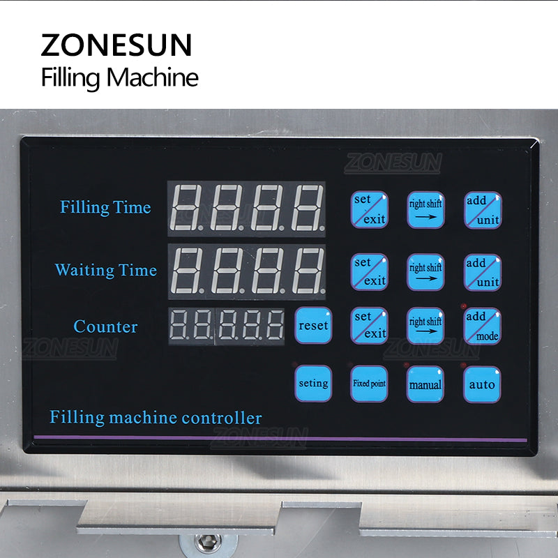 ZONESUN ZS-MPSP4 4 Nozzles Spout Pouch Liquid Filling Machine