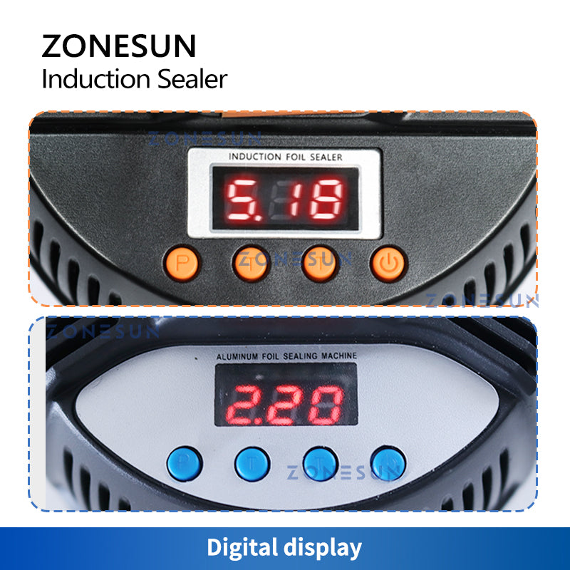 Máquina de sellado por inducción electromagnética manual ZONESUN ZS-DL800