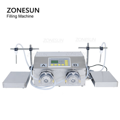 ZONESUN ZS-PP532W 30-6000ml Peristaltic Pump Liquid Weighing Filling Machine