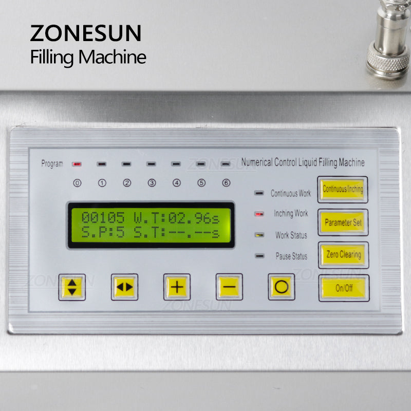 Máquina automática de llenado de líquidos con bomba de diafragma ZONESUN ZS-DTDP160A