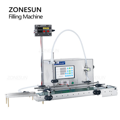 ZONESUN ZS-DTMP1S Magnetic Pump Liquid Filling Machine