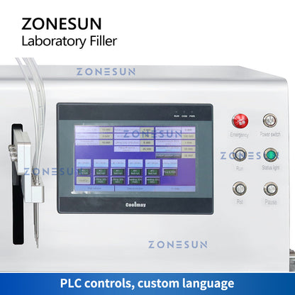 ZONESUN ZS-YTCPD5 5 Nozzles Automatic Ceramic Pump Liquid Filling Machine