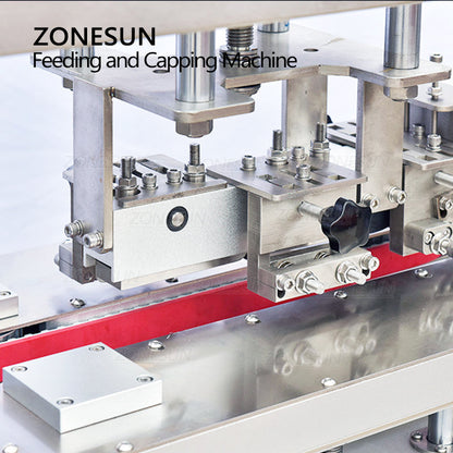 ZONESUN ZS-XGVS1 Automatic Vacuum Can Capping Machine With Cap Feeder