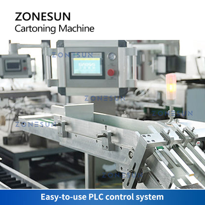 ZONESUN ZS-BP130D Horizontal Automatic Carton Sealing Packaging Machine