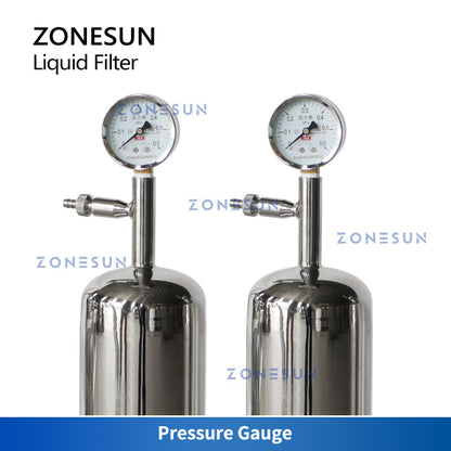 ZONESUN ZS-PF2 Bomba de diafragma neumática a prueba de explosiones Filtro de líquido de perfume de alcohol