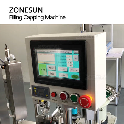 ZONESUN ZS-EL450 Automatic Oil Cartridge Filling Capping Machine