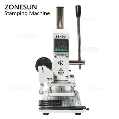 ZONESUN ZS-90 3 Size Hot Foil Stamping Machine