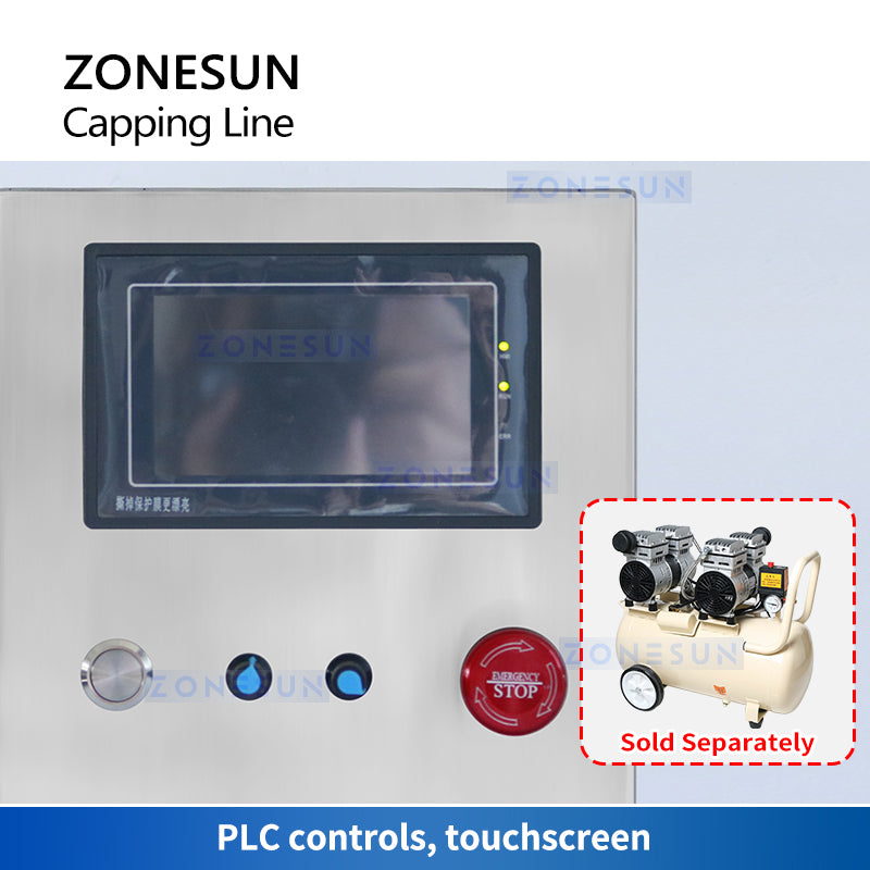 ZONESUN ZS-XGC1 Tabletop Automatic Screwing Capping Machine