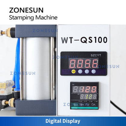 Máquina de estampado en caliente neumática ZONESUN ZS-QS100 