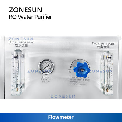 Purificador de agua por ósmosis inversa ZONESUN 