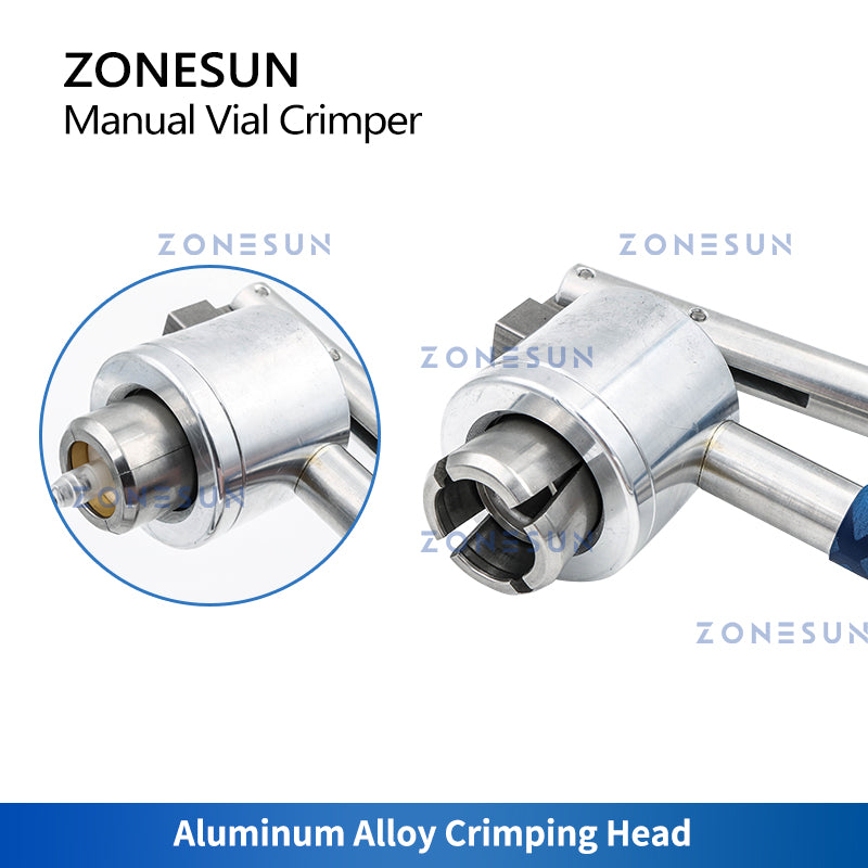 ZONESUN ZS-PBC1 13/15/18/ 20mm Stainless Steel Manual Perfume Capping Machine