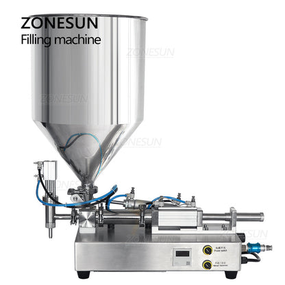 ZONESUN ZS-GTCP1 Pneumatic Paste Filling Machine With Ceramic Cylinder