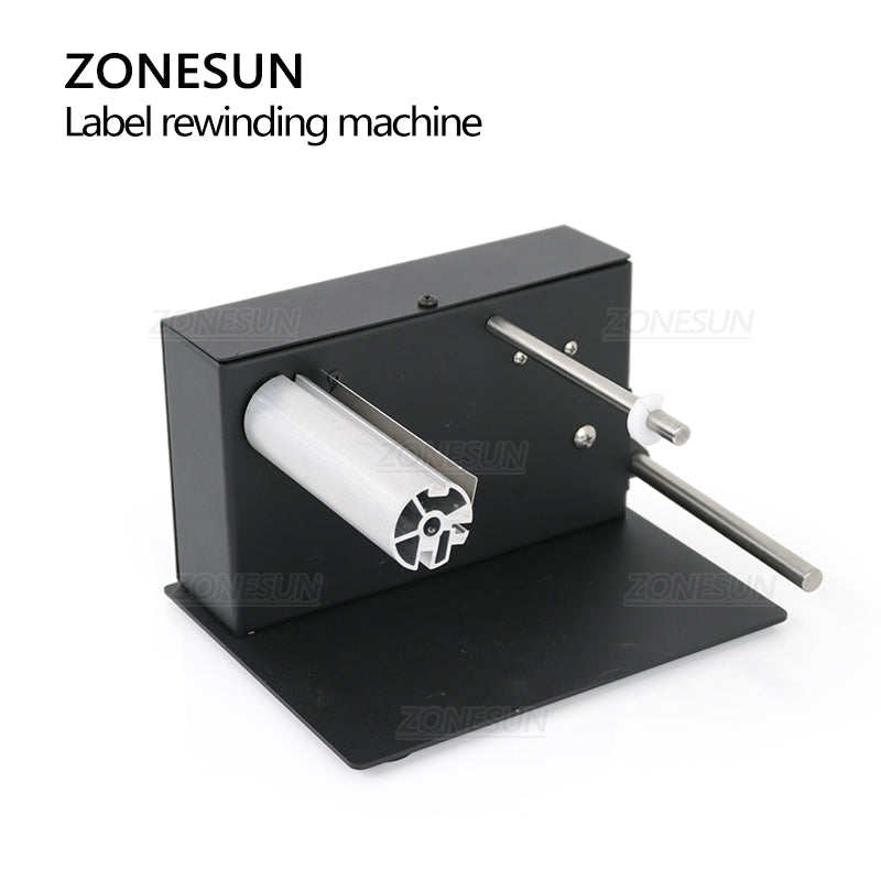 ZONESUN Small Electric Automatic Label Rewinding Machine