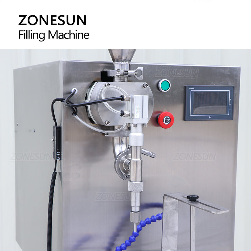 ZONESUN ZS-VTRP1 Servo Motor Rotor Pump Paste Filling Machine with Unscrambler（Best Offer）