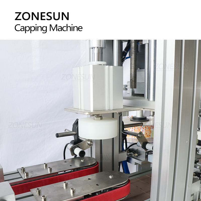 ZONESUN ZS-XG1870P Automatic Capping Machine with Cap Unscrambler Production Line