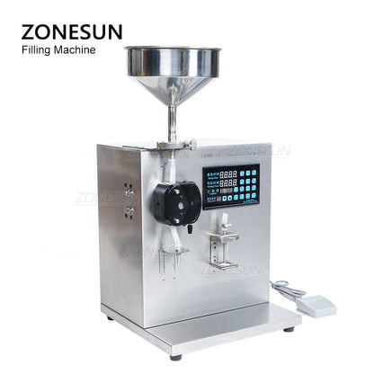 ZONESUN ZS-NP1 3-200ml Semi Automatic Peristaltic Pump Liquid  Filling Machine