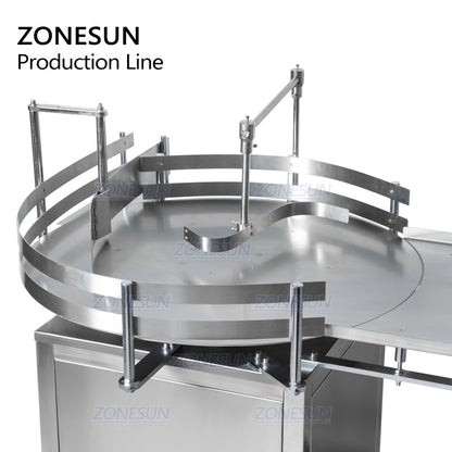 ZONESUN ZS-FAL180P5 Small Bottle 4 Nozzles Liquid Filling And Capping Machine