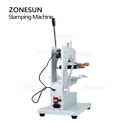 ZONESUN WT-90XTS Manual Hot Foil Stamping Machine With Infrared Locator